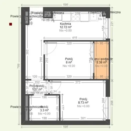 Apartament Wygoda Old Town Deluxe Wawelofts クラクフ